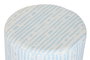 DKD Home Decor Reposapies Mediterraneo Azul Blanco 34 x 40 x 34 cm