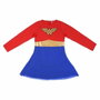 Vestido Wonder Woman Rojo 8 Años