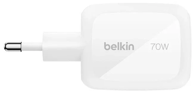 Belkin BoostCharge Pro 70W Blanco con 2x USB-C y 1x USB-A Belkin BoostCharge Pro 70W Blanco con 2x USB-C y 1x USB-A