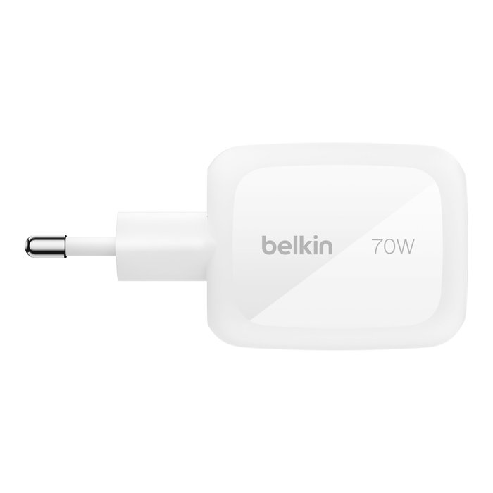 Belkin BoostCharge Pro 70W Blanco con 2x USB-C y 1x USB-A Belkin BoostCharge Pro 70W Blanco con 2x USB-C y 1x USB-A