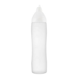 ARAVEN NORMAPLAS Dosificador Blanco para Cocina, 6 cm de diámetro x 26.1 cm de alto, capacidad 50 cl, utensilio de cocina