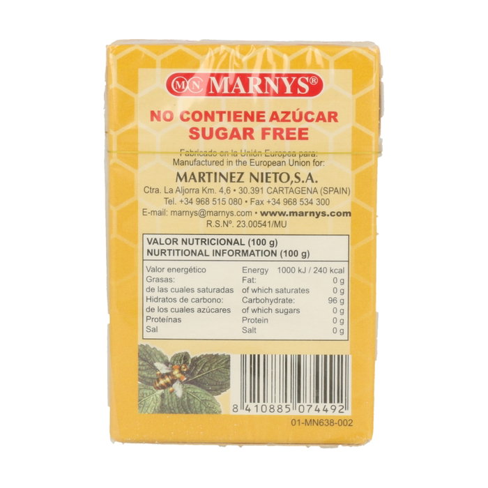 Marnys Caramelos sin Azúcar de Propóleo, Mentol y Eucalipto