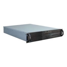 Inter-Tech 2U-2129N Chasis Rack 2U para Servidor ATX/EATX/micro ATX/Mini-ITX Negro y Plata