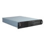 Inter-Tech 2U-2129N Chasis Rack 2U para Servidor ATX/EATX/micro ATX/Mini-ITX Negro y Plata