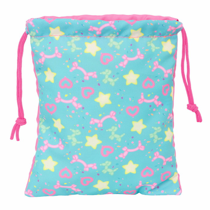 Safta Saquito Merienda Gabby's Dollhouse Confetti 20x25 cm