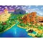 Puzzle Minecraft Ravensburger 17189 World of Minecraft 1500 Piezas