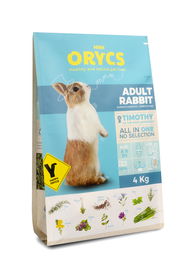 ORYCS Alimento Completo Conejo Adulto 4kg Heno Timothy Vitaminas