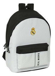 Safta Mochila Doble para Portátil 15,6'' + USB Real Madrid 1ª Equip. 24/25