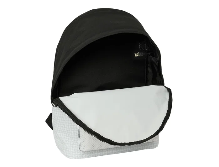 Safta Mochila Doble para Portátil 15,6'' + USB Real Madrid 1ª Equip. 24/25 Safta Mochila Doble para Portátil 15,6'' + USB Real Madrid 1ª Equip. 24/25