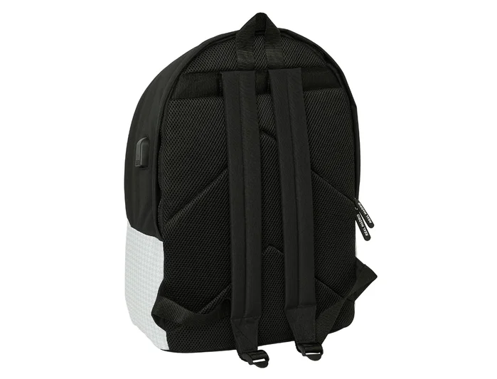 Safta Mochila Doble para Portátil 15,6'' + USB Real Madrid 1ª Equip. 24/25 Safta Mochila Doble para Portátil 15,6'' + USB Real Madrid 1ª Equip. 24/25