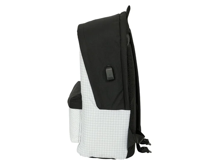 Safta Mochila Doble para Portátil 15,6'' + USB Real Madrid 1ª Equip. 24/25 Safta Mochila Doble para Portátil 15,6'' + USB Real Madrid 1ª Equip. 24/25
