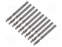 RECA Broca para metal 4 mm x 55 mm HSS-Co