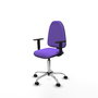 PIQUERAS Y CRESPO Silla de oficina Aýna Lila con mecanismo de doble maneta