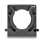 DeLOCK Soporte para funda de cable con clip de bloqueo 21,2 mm, 4 piezas, Negro