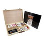Talens Art Creation Set Creativo Maxi Acrílico con Caja de Madera de Pino