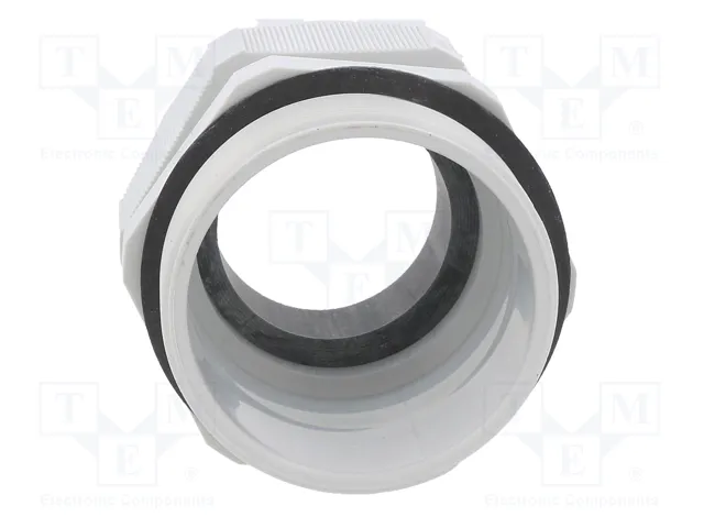 FIBOX Sello aislante M63 con rosca prolongada gris