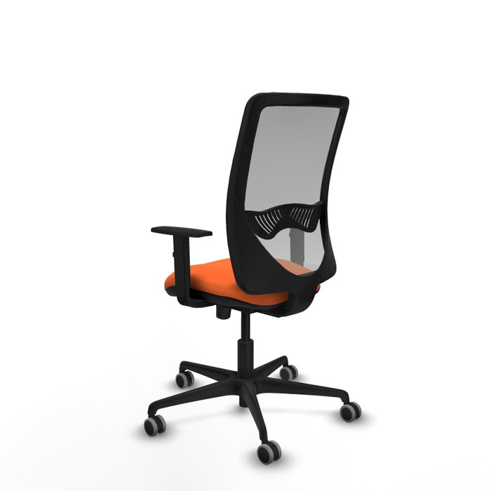 PIQUERAS Y CRESPO Silla de oficina Zulema Naranja y Gris PIQUERAS Y CRESPO Silla de oficina Zulema Naranja y Gris