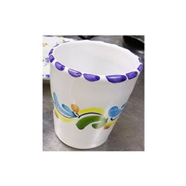 OMS Tarro Vaso Decorado Residencia 8x9.5 cm