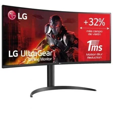 LG 34WP65CP-B Monitor Gaming UltraGear 34" Curvo WQHD 160Hz 1ms VA con FreeSync Premium y HDR10