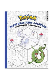 Penguin Random House Grupo Editorial, S.A.U. Pokémon Aventuras para Colorear: Legendarios y Singulares
