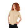 Camiseta de Manga Corta Infantil Rip Curl Stapler Tee Beige M