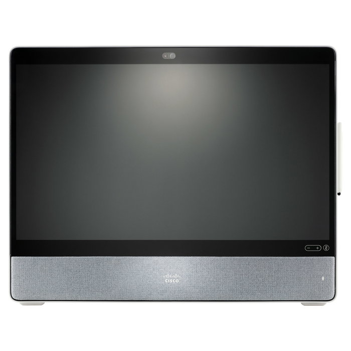 Cisco Webex Desk Pro, Sistema de Videoconferencia en Grupo 4K Ultra HD, Pantalla Táctil IPS de 27", 12 MP, Plata