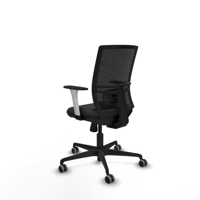 PIQUERAS Y CRESPO Silla de oficina Yunquera con mecanismo Sincro, Negro PIQUERAS Y CRESPO Silla de oficina Yunquera con mecanismo Sincro, Negro