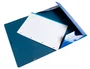 Liderpapel Carpeta Gomas Tres Solapas Cartón Plastificado Folio Color Azul