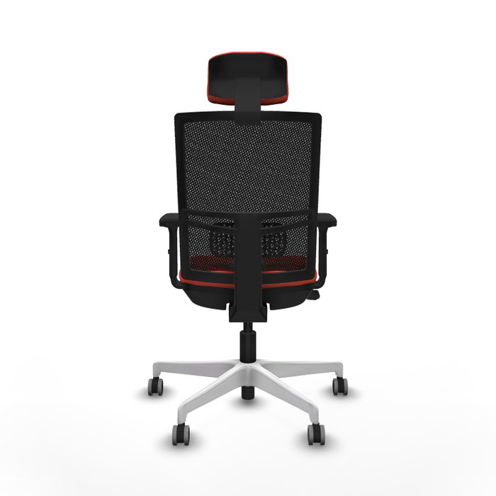 PIQUERAS Y CRESPO Silla de oficina Yunquera Naranja oscuro y Negro PIQUERAS Y CRESPO Silla de oficina Yunquera Naranja oscuro y Negro