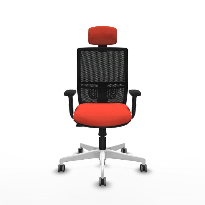PIQUERAS Y CRESPO Silla de oficina Yunquera Naranja oscuro y Negro PIQUERAS Y CRESPO Silla de oficina Yunquera Naranja oscuro y Negro