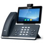 Yealink SIP-T58W Pro - Teléfono IP VoIP Gris con Cámara, Pantalla Táctil LCD 7" 1024x600, WiFi, Bluetooth 4.2, Gigabit Ethernet, PoE, VoIP, 1000 Contactos