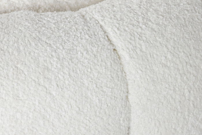 DKD Home Decor Reposapiés Moderno Blanco Dorado 65 x 35 x 65 cm Poliéster Metal