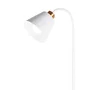 SKD Lámpara de Suelo Recta Wayne SKD-F020-W Diseño Nórdico con Portalámparas LED E27 para Hogar y Local Comercial