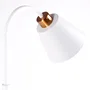 SKD Lámpara de Suelo Recta Wayne SKD-F020-W Diseño Nórdico con Portalámparas LED E27 para Hogar y Local Comercial
