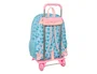 Safta Mochila 185 con Carro 705 Stitch Ohana 340x260x110 mm