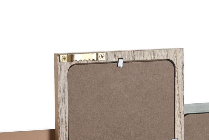DKD Home Decor Marco Multifoto Moderno Multicolor 1.6 x 49 x 56 cm (2 Unidades)