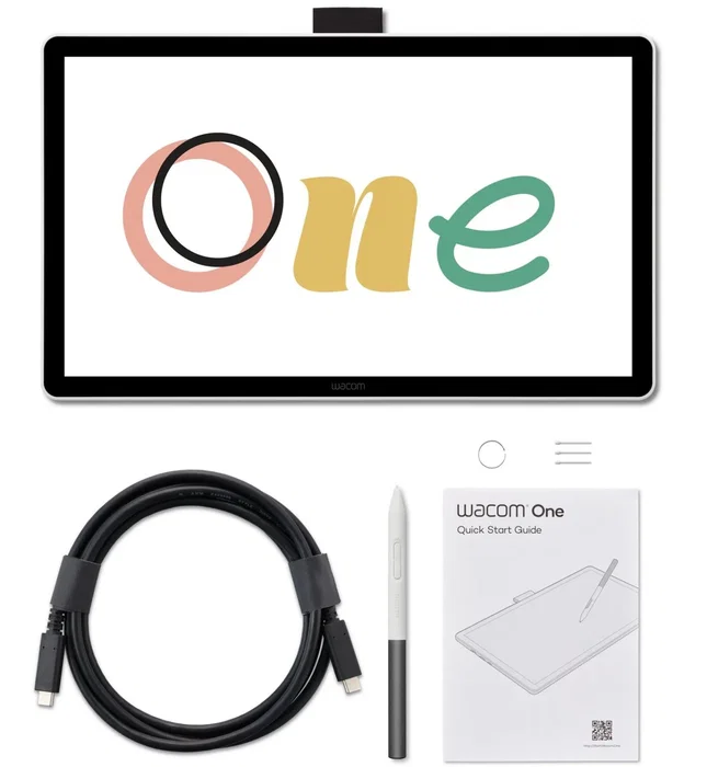 Wacom One 14 DTC141W0 Negro/Blanco Wacom One 14 DTC141W0 Negro/Blanco