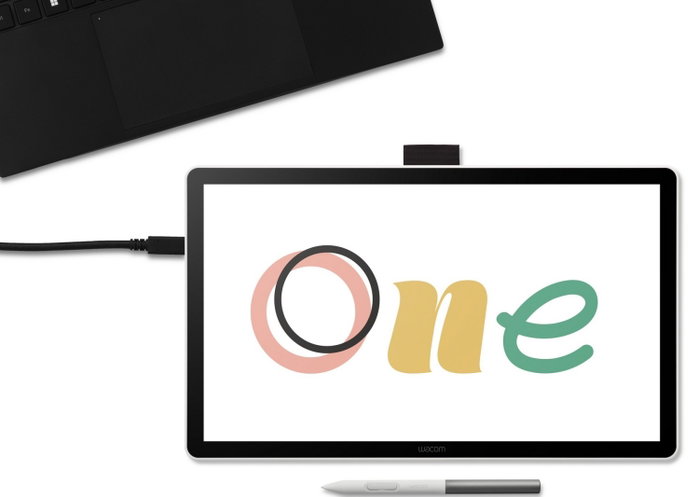Wacom One 14 DTC141W0 Negro/Blanco Wacom One 14 DTC141W0 Negro/Blanco