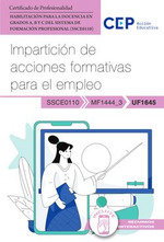 CEP EDITORIAL, MANUAL IMPARTICION DE ACCIONES FORMATIVAS PARA EL EMPLEO HABILITACION - CEP EDITORIAL