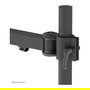 Neomounts Soporte Mesa FPMA-D960 para Pantallas hasta 30" (76 cm) y 10KG, Acero Negro