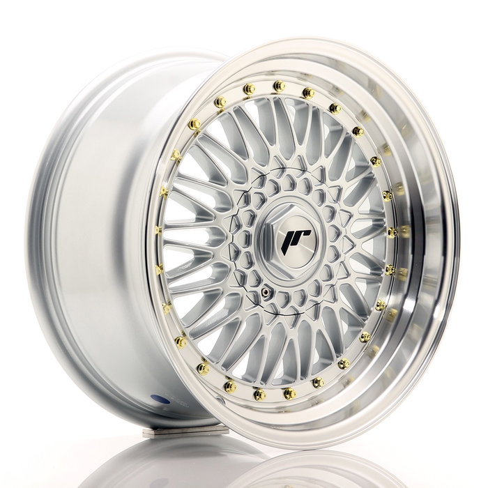 Japan Racing Llantas Jr9 17x8,5 Et20 4x100-108 Silver con Machined Lip - JR9178142074S Japan Racing Llantas Jr9 17x8,5 Et20 4x100-108 Silver con Machined Lip - JR9178142074S