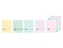 Oxford Europeanbook 5 Live&Go Cuaderno Espiral Din A4+ 120 Hojas Cuadros 5 mm Colores Pastel