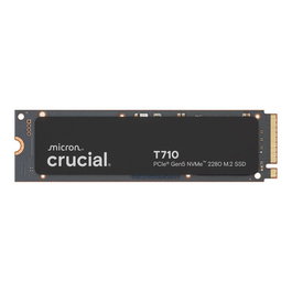 Crucial T710 SSD Interno 1TB PCIe 5.0 NVMe M.2 TLC NAND 232 Capas Velocidad 14900MB/s Lectura