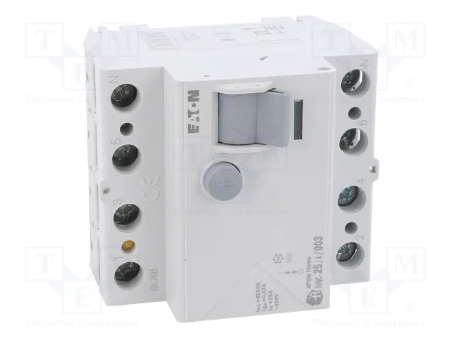 EATON ELECTRIC Interruptor diferencial HNC xPole Home 25A 30mA 4 polos EATON ELECTRIC Interruptor diferencial HNC xPole Home 25A 30mA 4 polos