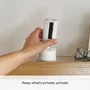 Ring Cámara de seguridad IP interior torre pan-tilt 720p para escritorio