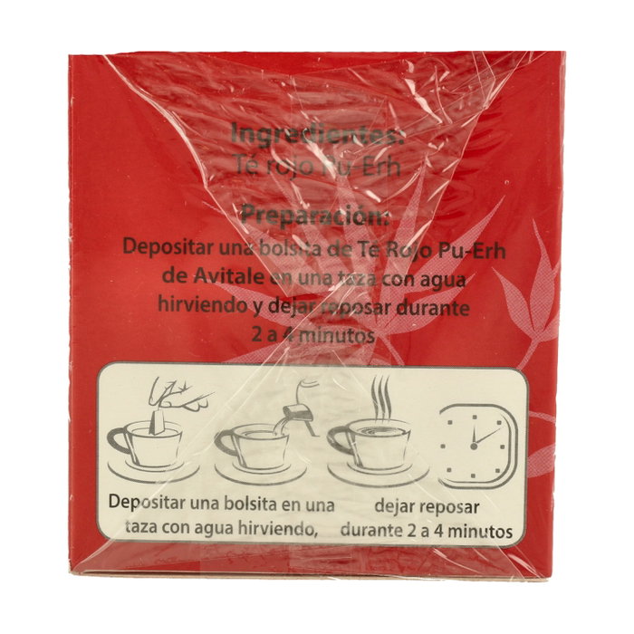 Madal Bal Té rojo Pu-Erh 25 filtros de 2g