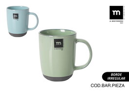 Inde Mug 290 ml "Black Clay" Surtido Md ø7.7x9.9 cm (24 Unidades)