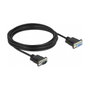 DeLOCK Cable serie RS-232 D-Sub9 macho a hembra 4 m