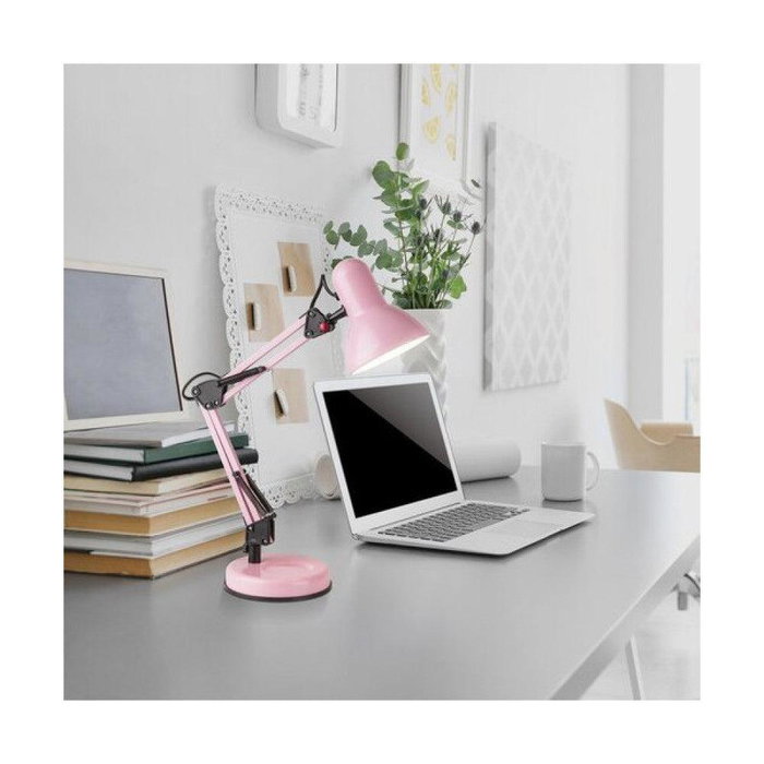 RABALUX RAB-4178 Lámpara de Mesa Samson 49cm Altura, Brazo y Casquillo Regulables, Verde, Metal, 1xE27, Max 60W, IP20