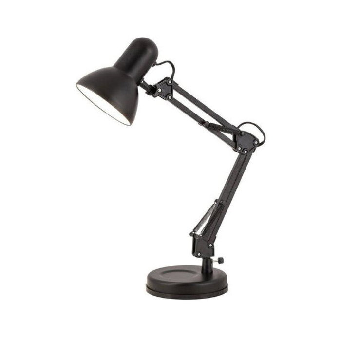 RABALUX RAB-4178 Lámpara de Mesa Samson 49cm Altura, Brazo y Casquillo Regulables, Verde, Metal, 1xE27, Max 60W, IP20